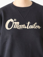 画像をギャラリービューアに読み込む, OLDMAN'S TAILOR  チェーンエンブロイダリーロゴスウェット [m1417]
