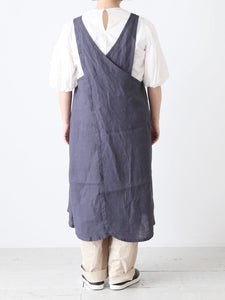 fog linen work リネンオーバーエプロン [LKA116] – CREER