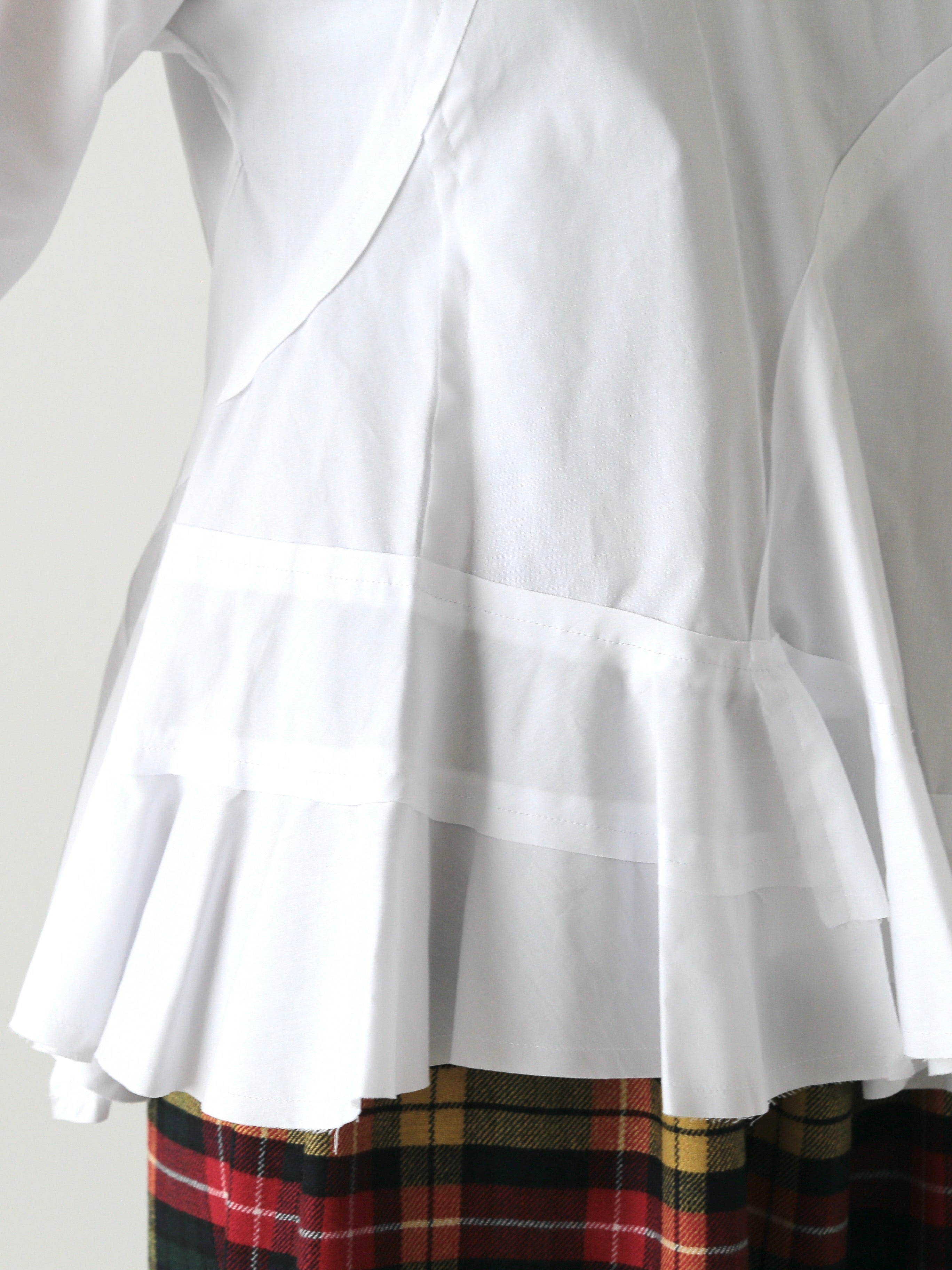 tao 綿ブロードブラウス(ハイネック) [TP-B016-051]