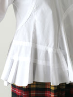 画像をギャラリービューアに読み込む, tao 綿ブロードブラウス(ハイネック) [TP-B016-051]
