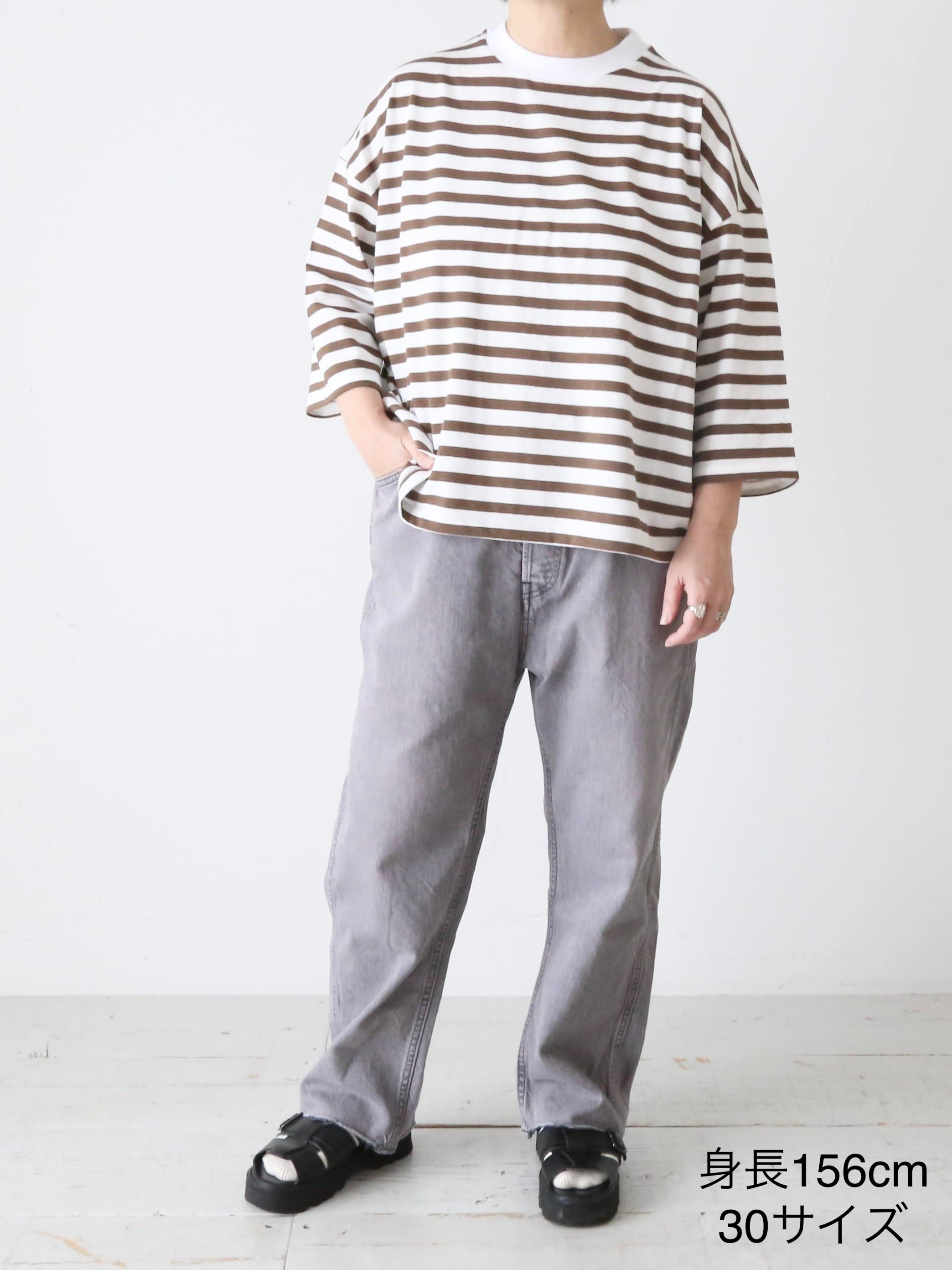 chimala チマラ ニューヨーク発 日本製 Wウィズデニムバギーカット – CREER