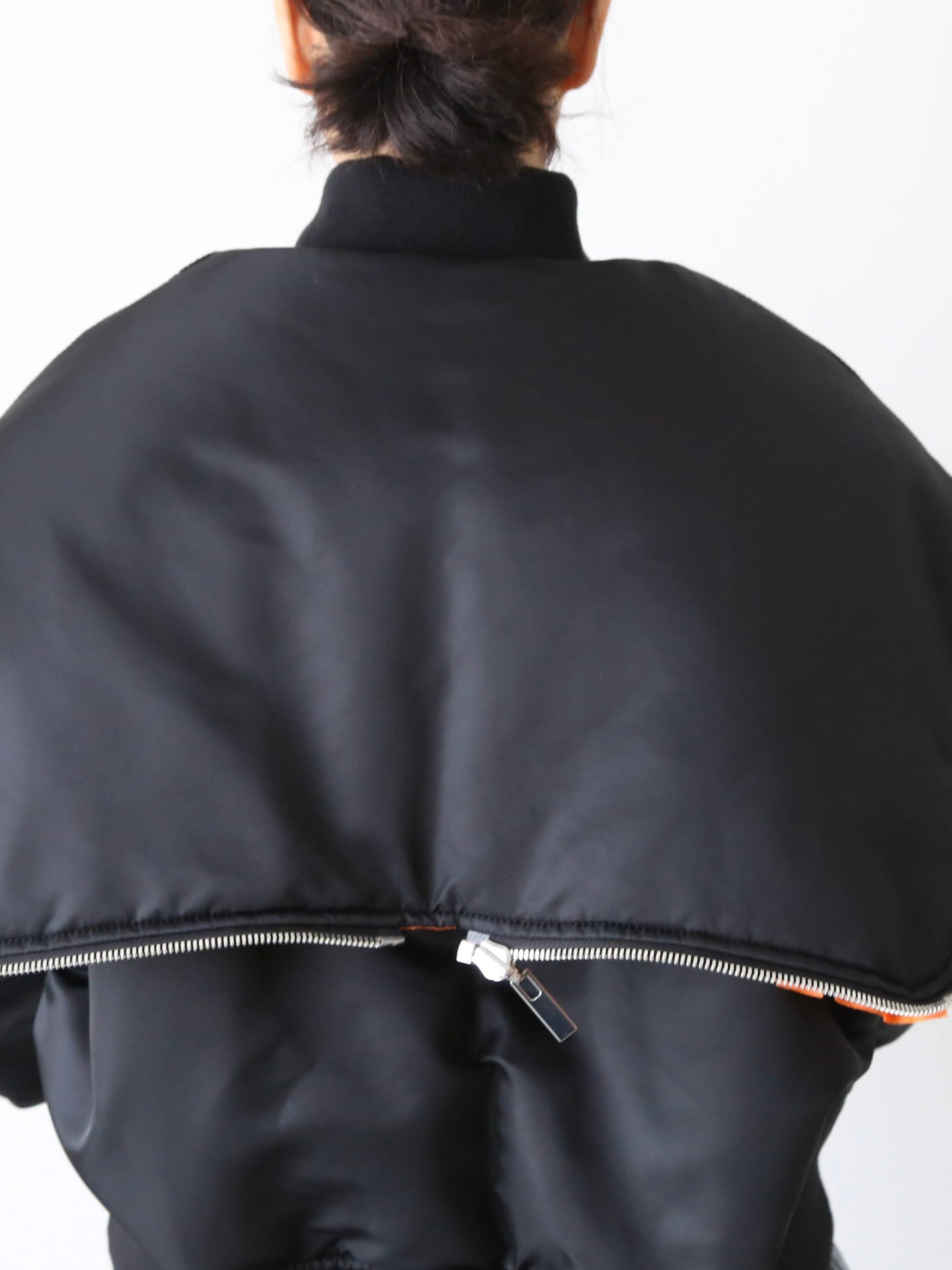 noir kei ninomiya ナイロンツイルジャケット [3P-J013-051]