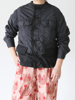画像をギャラリービューアに読み込む, tao ナイロンタフタ×綿タイプライタージャケット Fumi Imamura [TQ-J008-051]
