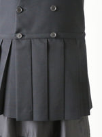 Load image into Gallery viewer, noir kei ninomiya エステルギャバジンベスト [3R-A005-051]
