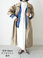 画像をギャラリービューアに読み込む, Veritecoeur シャツワンピース [VC-2764]
