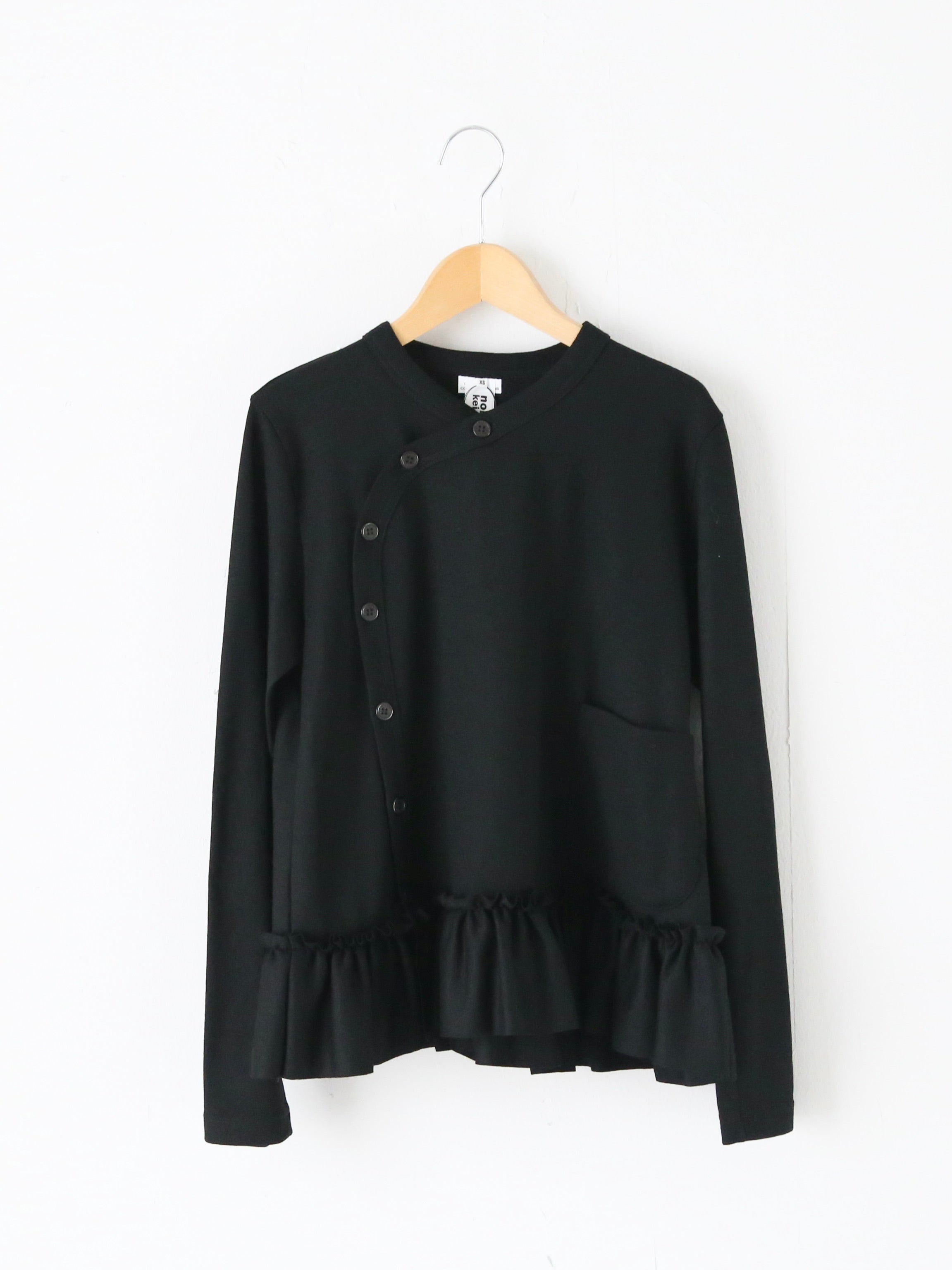 noir kei ninomiya ウール天竺ニット [3P-T017-051]