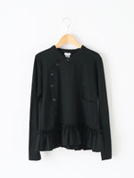 画像をギャラリービューアに読み込む, noir kei ninomiya ウール天竺ニット [3P-T017-051]
