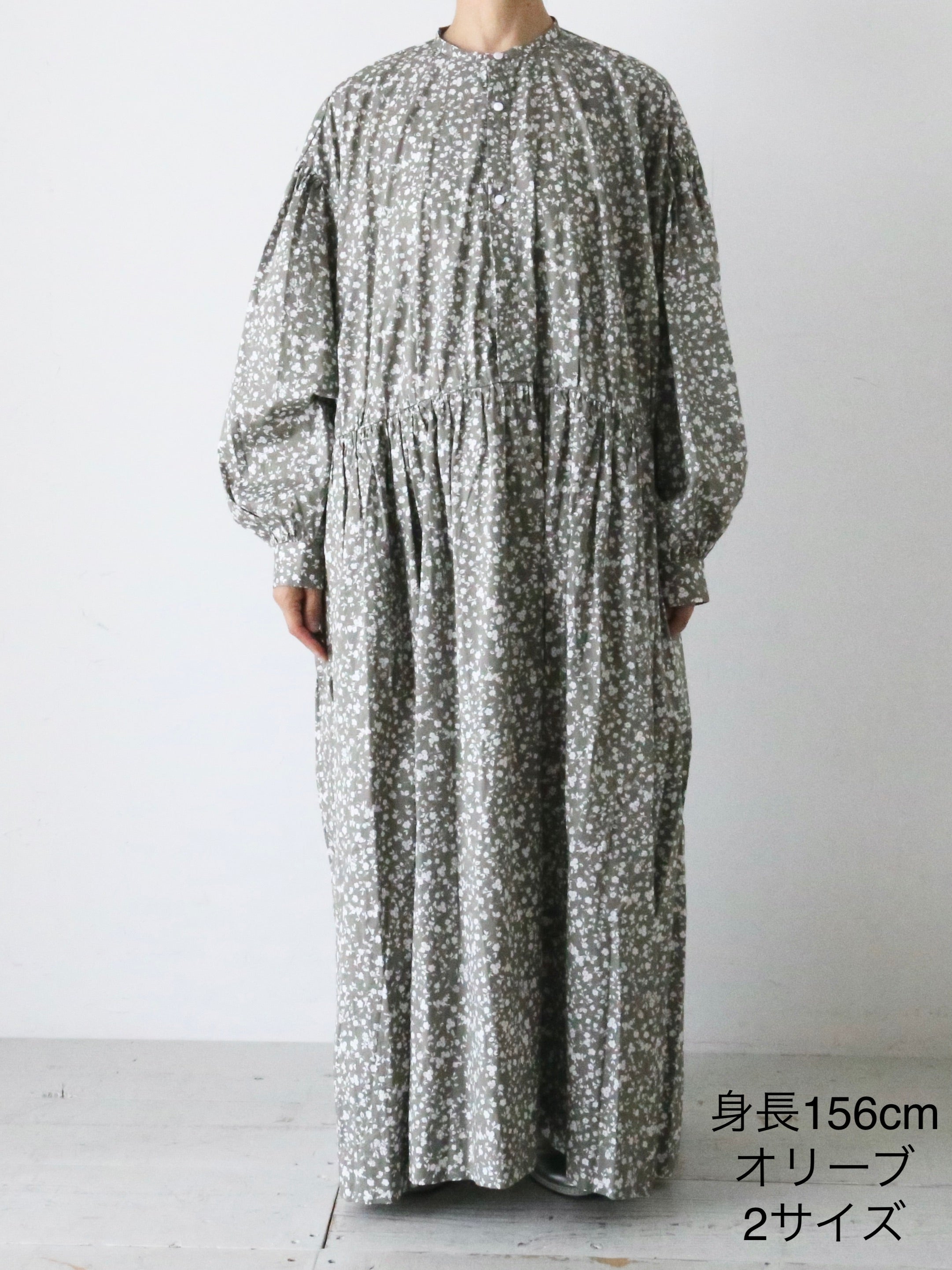 TOUJOURS  クラシックギャザードドレス [YM43FD03]