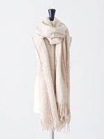 画像をギャラリービューアに読み込む, suzuki takayuki ヘリンボーンショール [A265-05]
