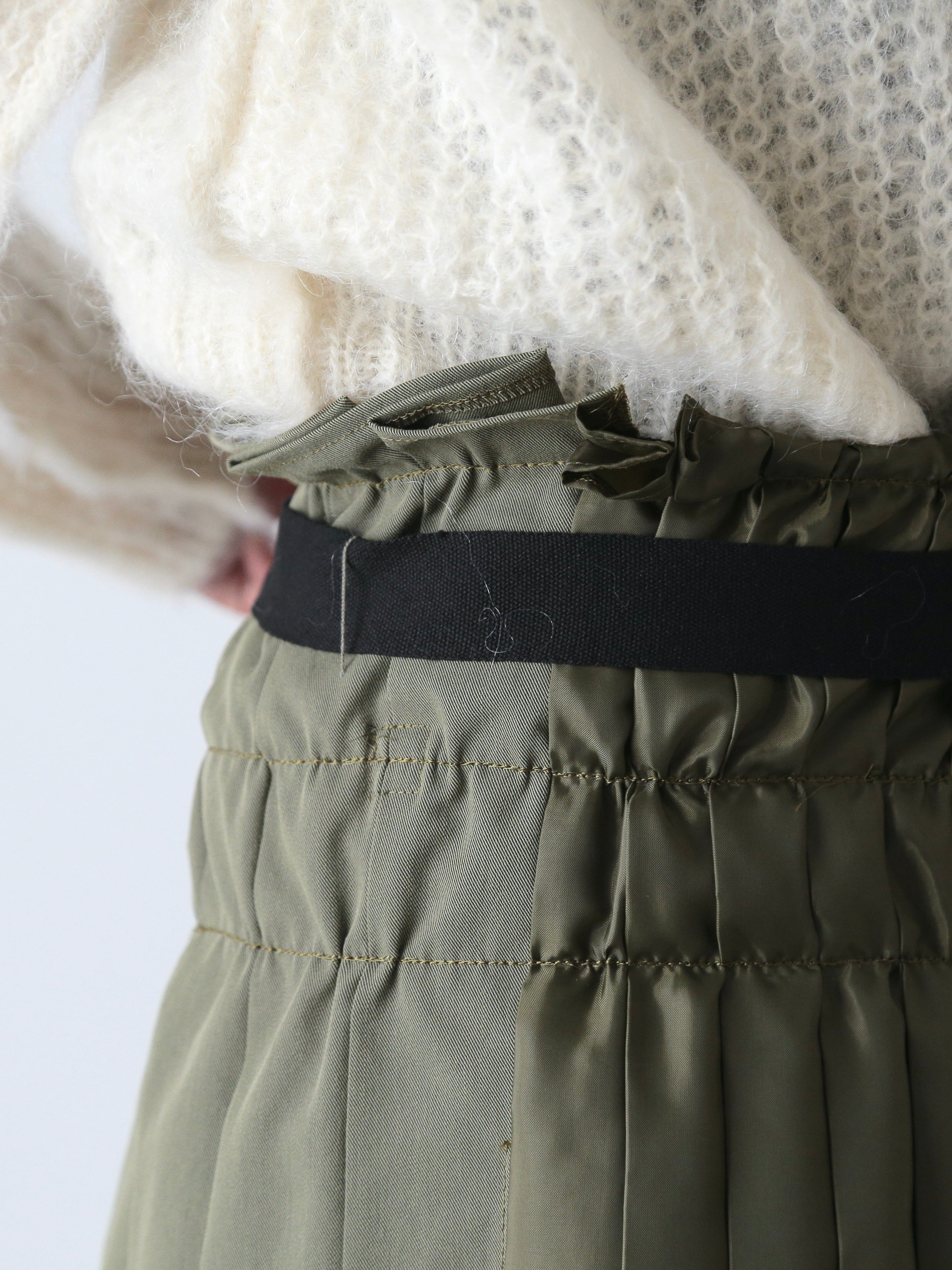 tao エステルタフタMIX スカート [TP-S006-051]