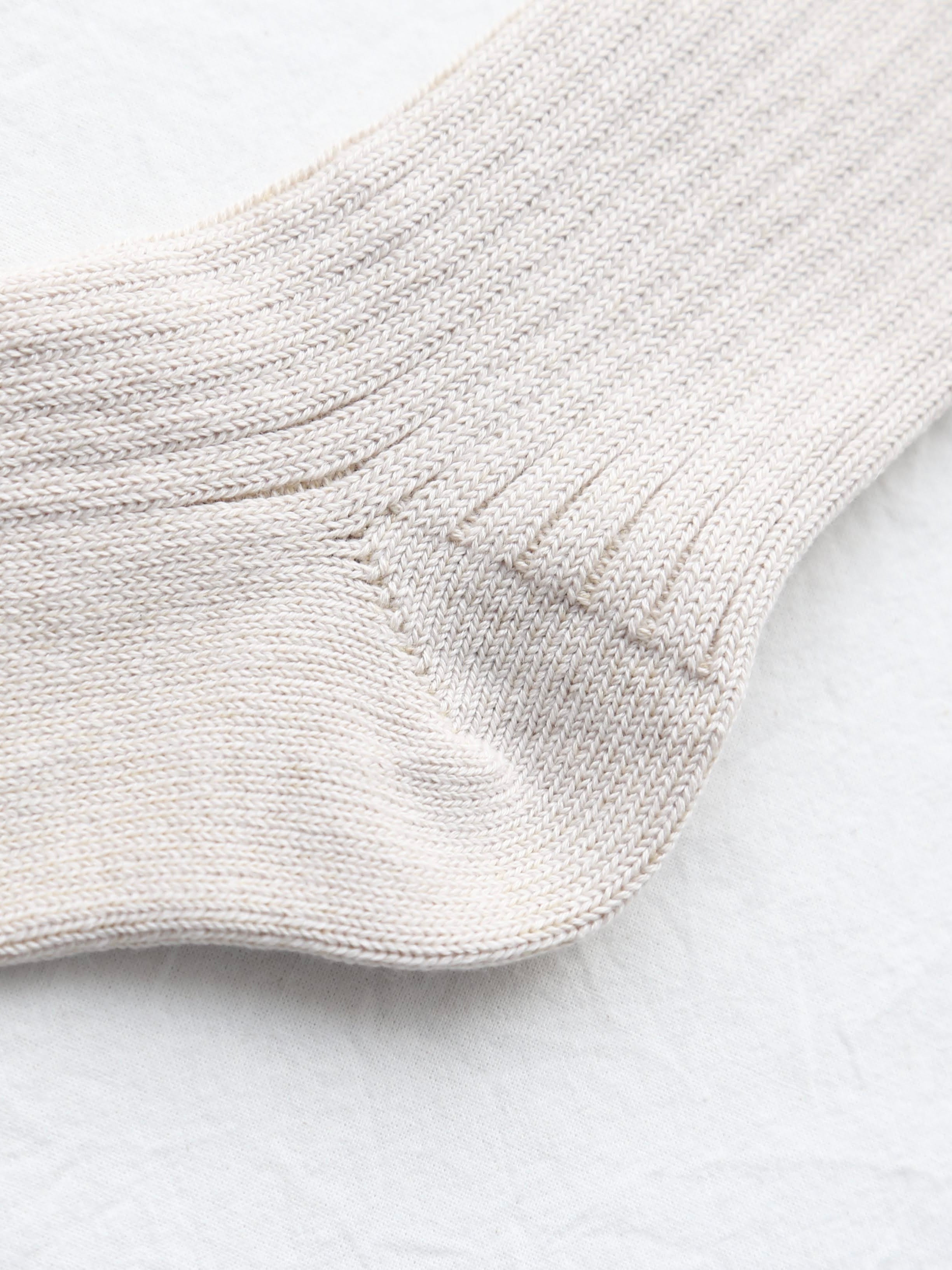 TOUJOURS ファインコットンリブソックス [UM43XA01]