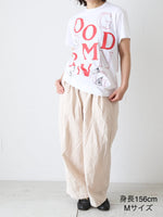 画像をギャラリービューアに読み込む, tao 綿天竺プリントTシャツ(GOOD MORNING) [TQ-T014-051]
