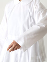 画像をギャラリービューアに読み込む, tao 綿ブロードブラウス(襟) [TP-B017-051]
