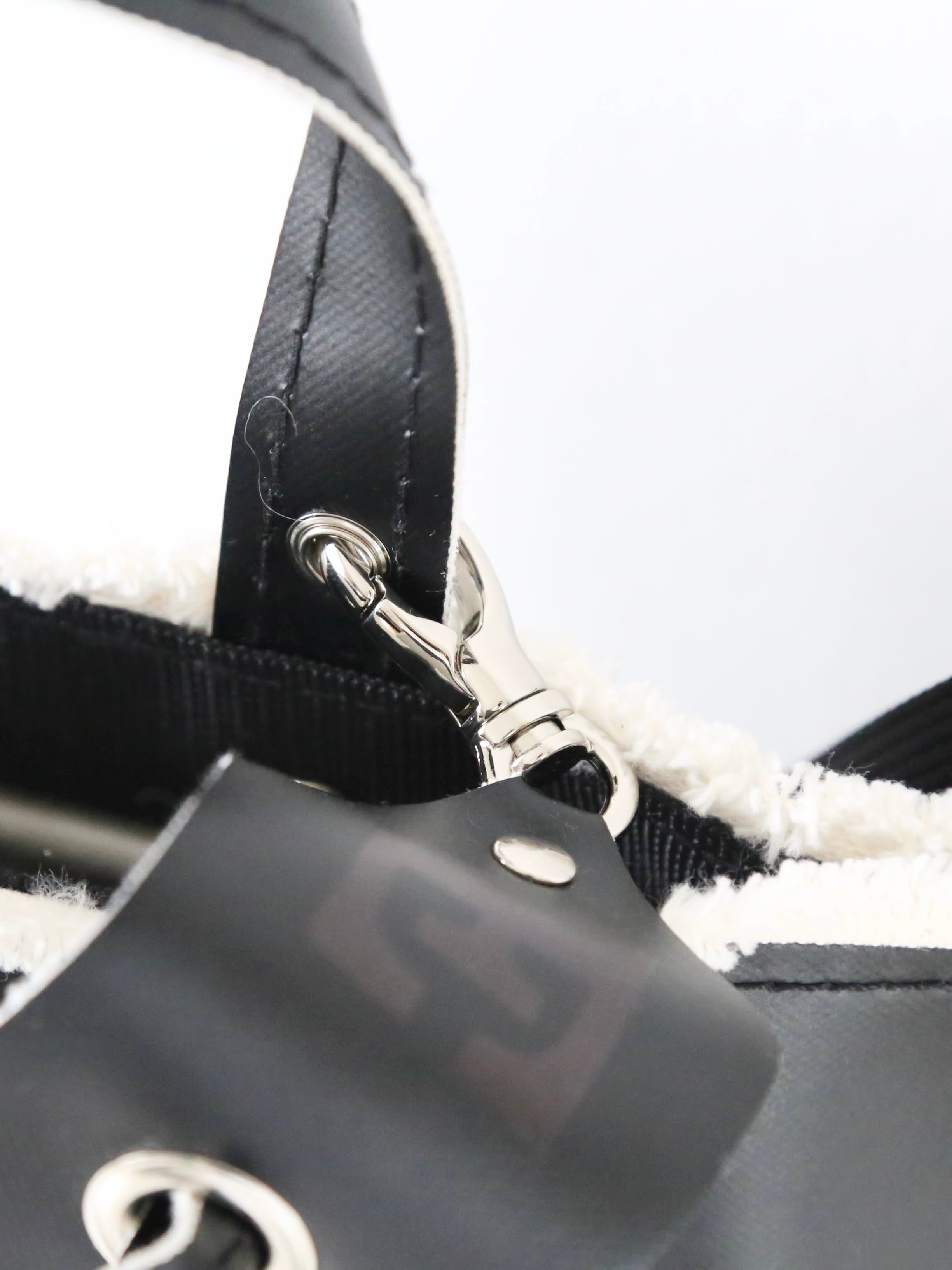 ebagos Y字トートM・6号PVCキャンバス(IVBK) [15608]