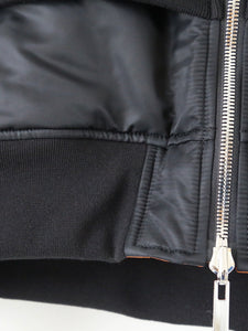 noir kei ninomiya ナイロンツイル ジャケット MA-1 リバーシブル