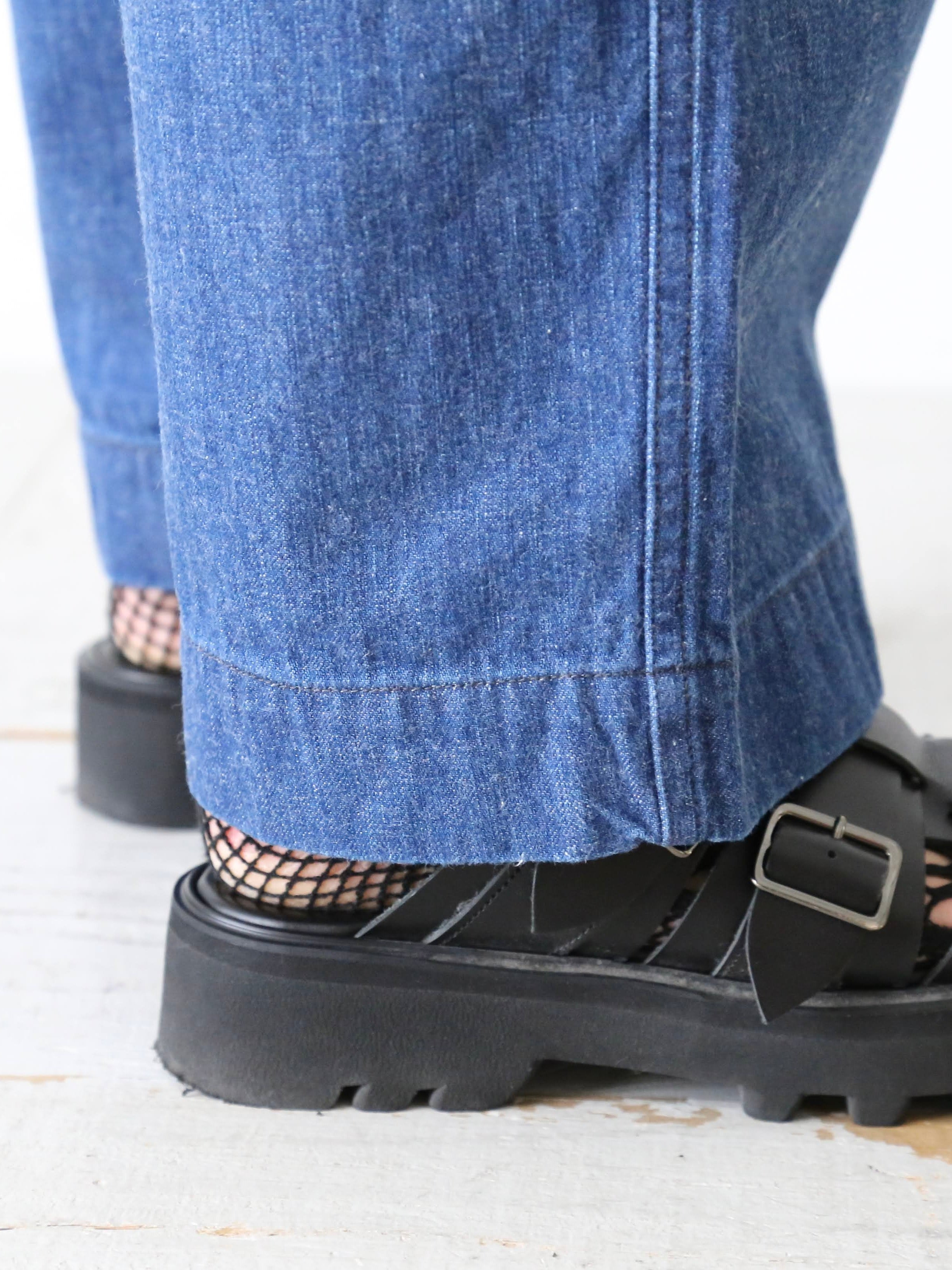 chimala USアーミーデニムオフィサートラウザー(ショート)[CS40-MP15A/S]