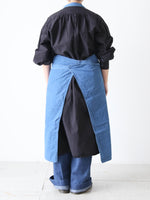 画像をギャラリービューアに読み込む, R&amp;D.M.Co- インディゴライトコーデュロイエプロン [7679]
