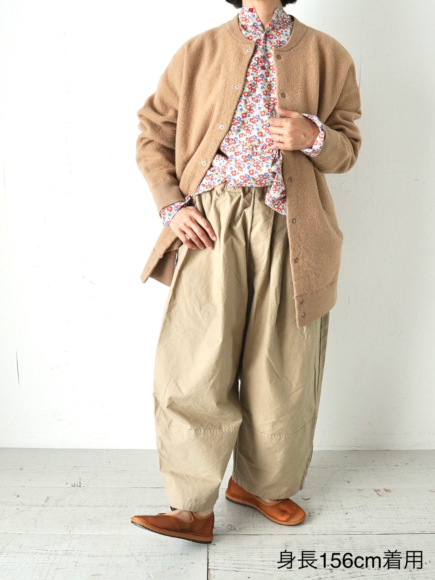 Veritecoeur 圧縮ウールニットブルゾン [VCK-286]