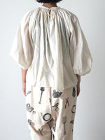 画像をギャラリービューアに読み込む, R&amp;D.M.Co- ガーメントダイローンギャザースモック [7520]
