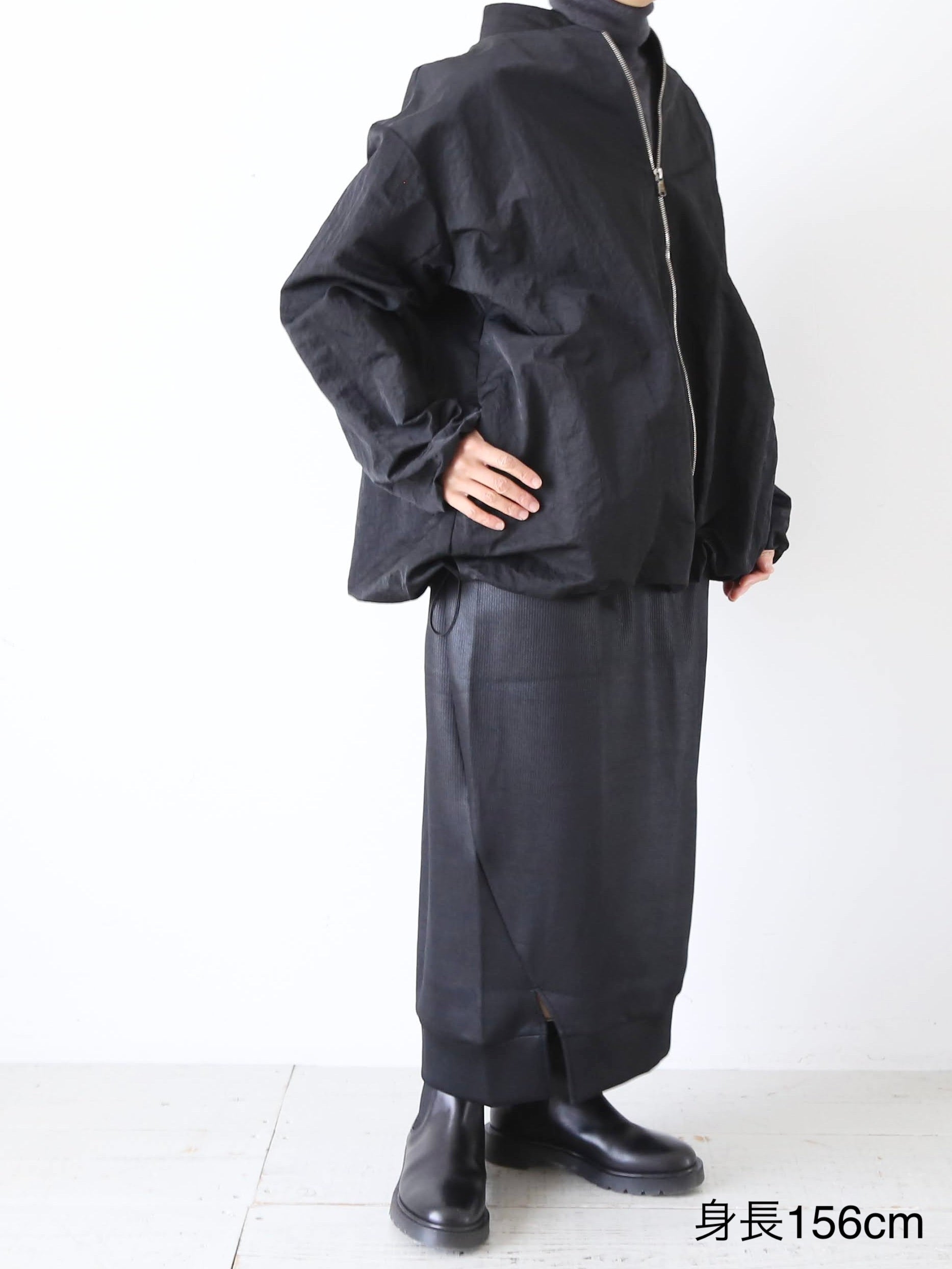 ALWEL リブベッドサイドスリットスカート [SQER-3]