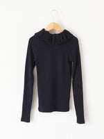 画像をギャラリービューアに読み込む, shida フリル丸胴プルオーバー [250205]
