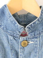 画像をギャラリービューアに読み込む, chimala デニムショートチョアジャケット [CS41-JT11A]
