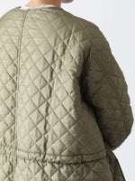 画像をギャラリービューアに読み込む, tao エステルタフタキルティングコート [TP-C003-051]
