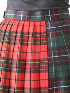 tao タータンチェックスカート tao タータンチェック先染めスカート [TP-S009-051] – CREER