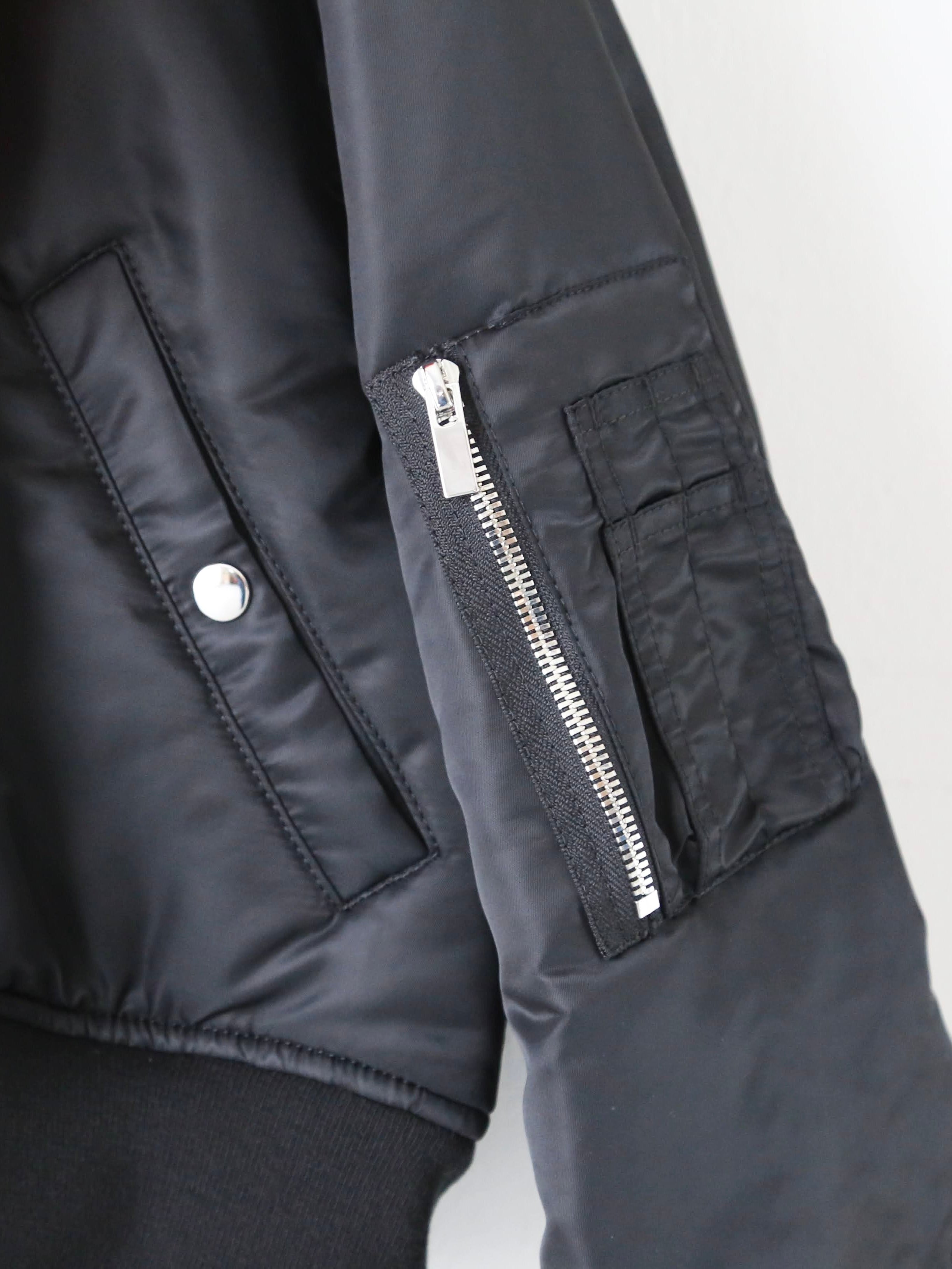 noir kei ninomiya ナイロンツイルジャケット [3P-J013-051]