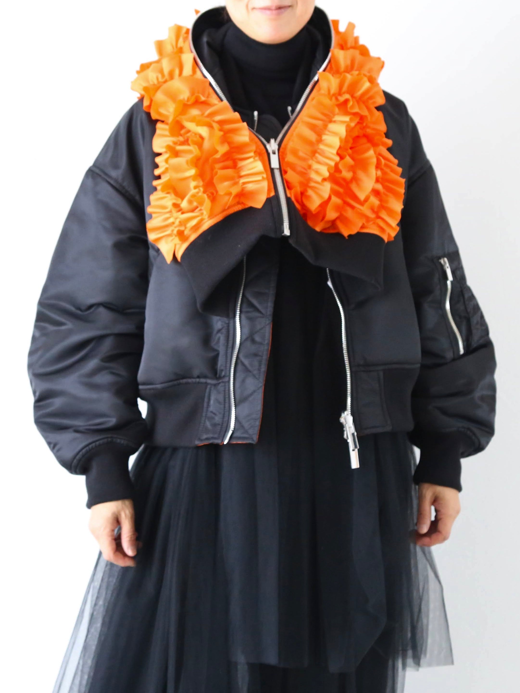 noir kei ninomiya ナイロンツイルジャケット [3P-J013-051]