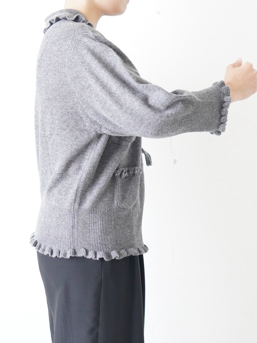 TOWAVASE ヴォランカーディガン [30-0026A] [30-0028A]