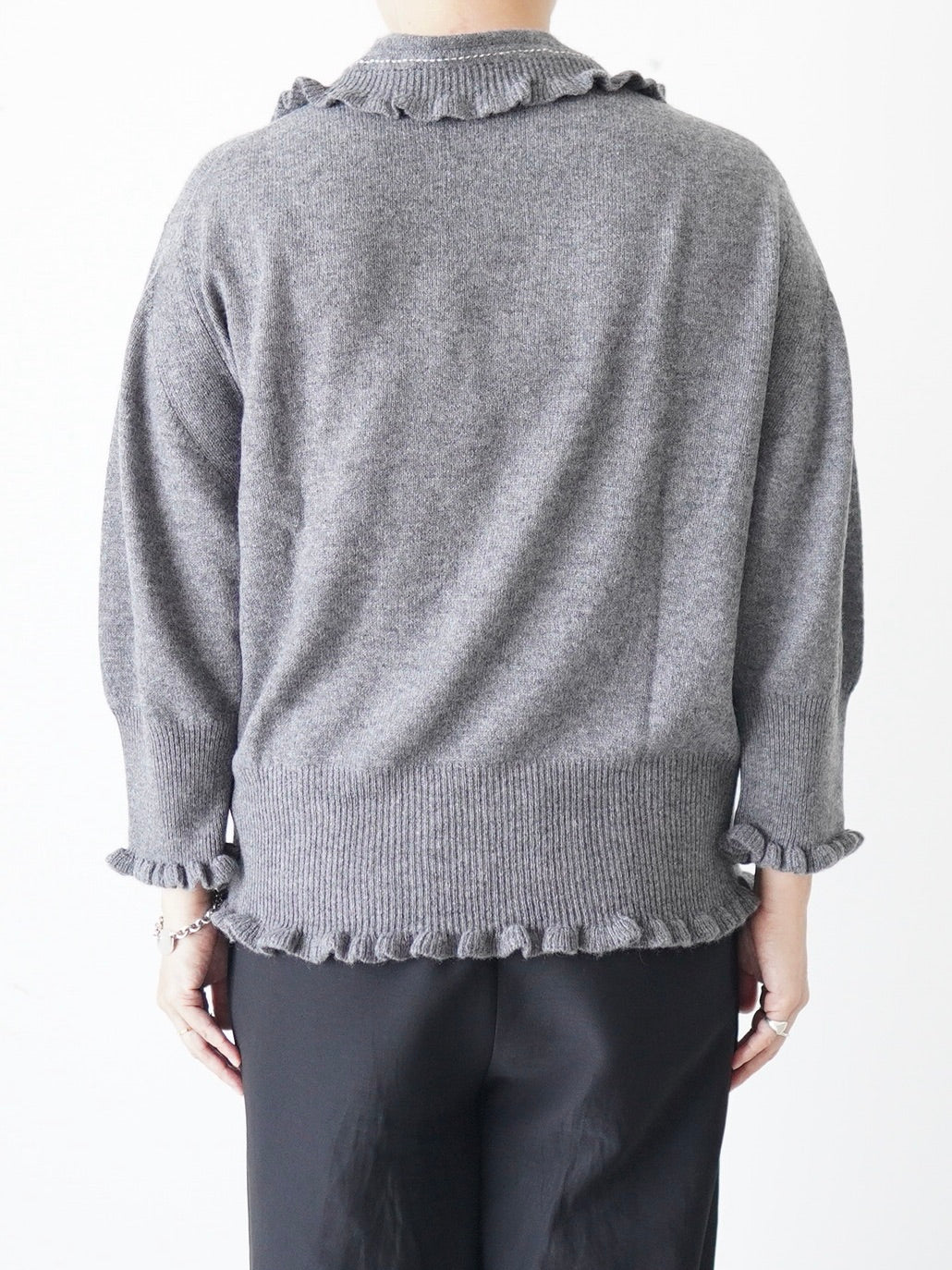 TOWAVASE ヴォランカーディガン [30-0026A] [30-0028A]