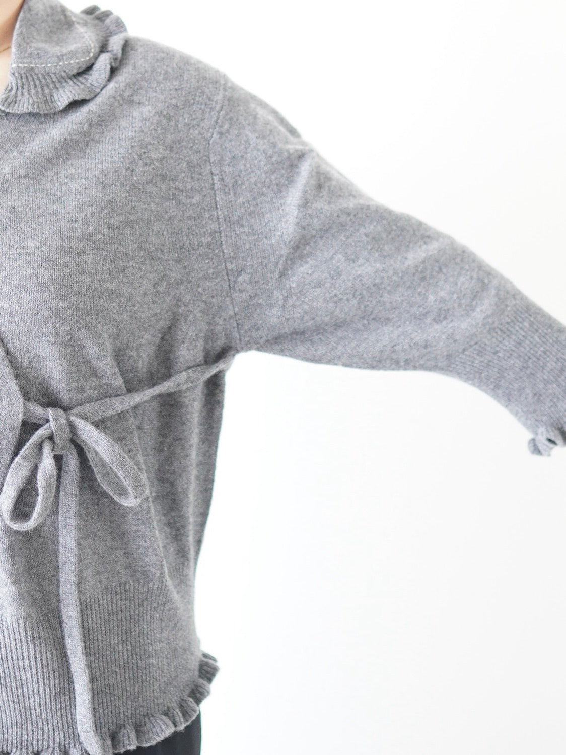 TOWAVASE ヴォランカーディガン [30-0026A] [30-0028A]