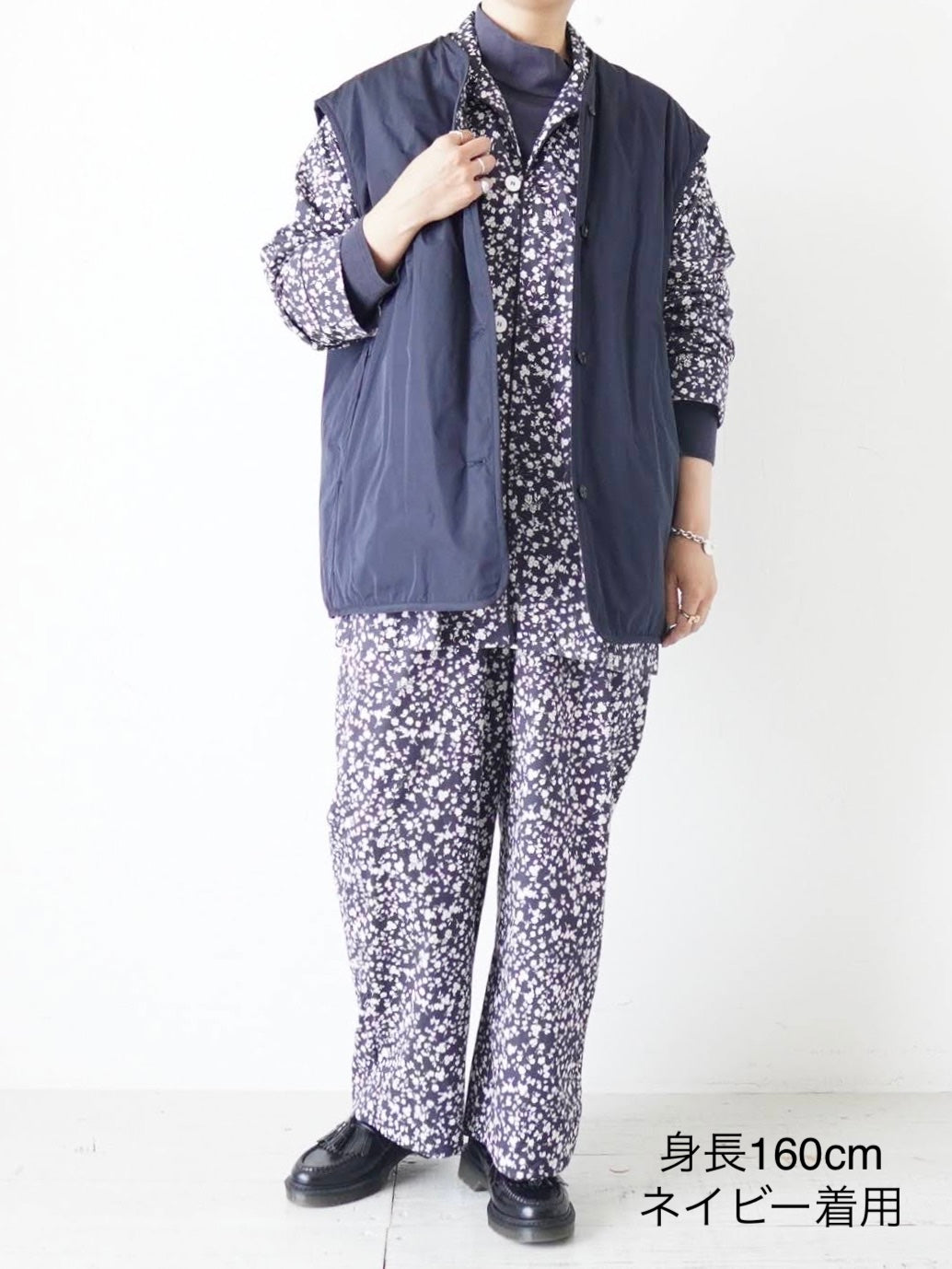 TOUJOURS リバーシブルパテッドユーティリティベスト [YM43FV02]