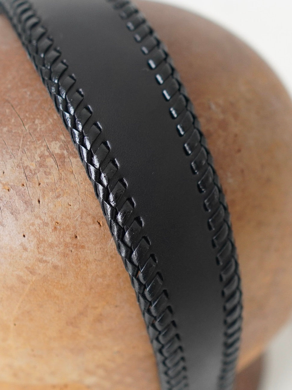 Mia ステッチカチューシャ(レザー) [2564]