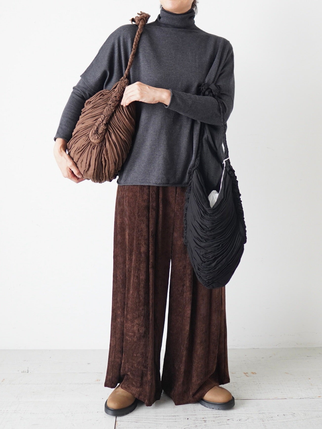 suzuki takayuki ギャザーバッグ [T005-08]