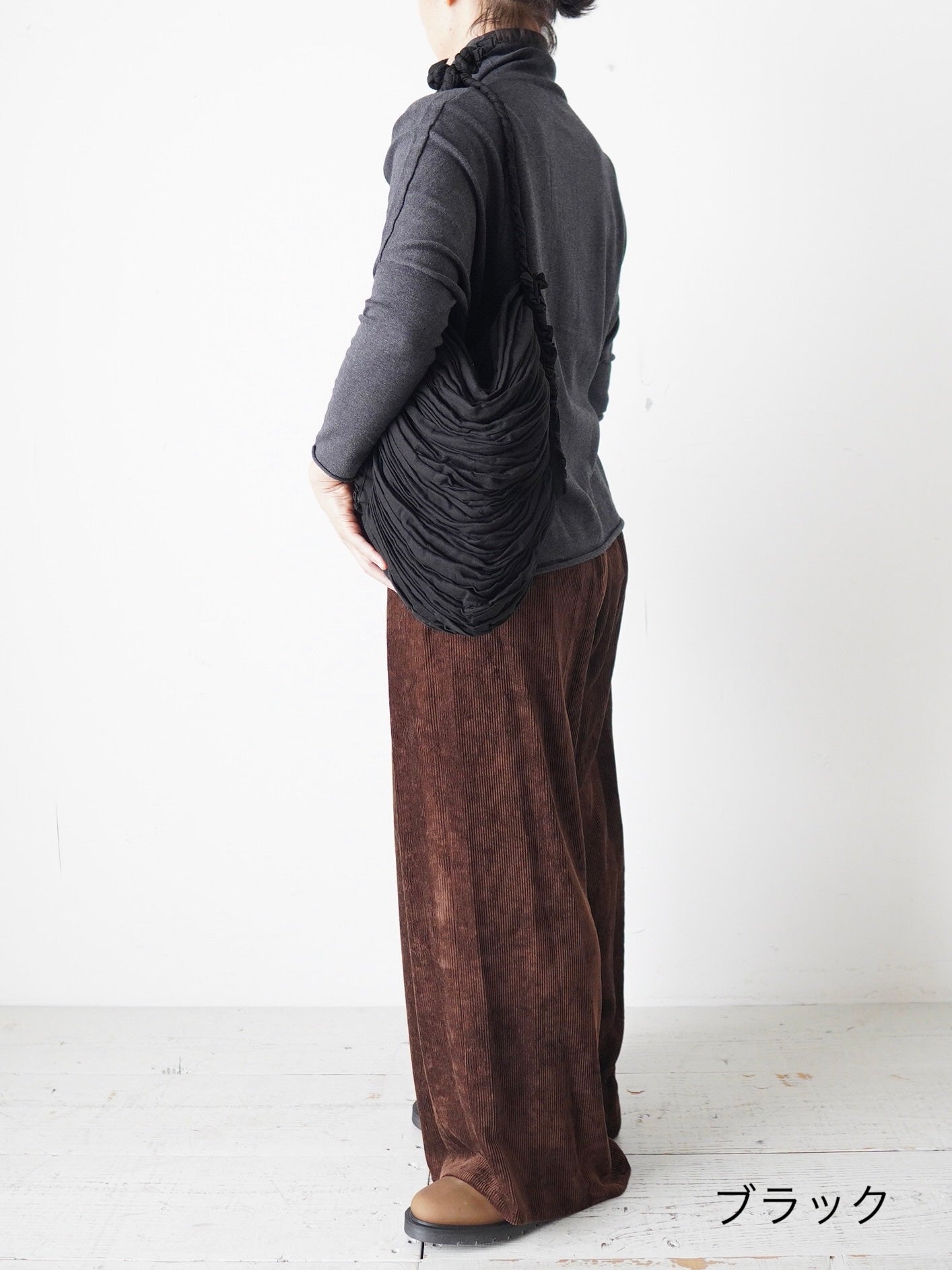 suzuki takayuki ギャザーバッグ [T005-08]