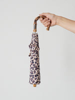 画像をギャラリービューアに読み込む, BONBON STORE レオパード折りたたみ傘(雨傘&amp;UV) [BON-25004]
