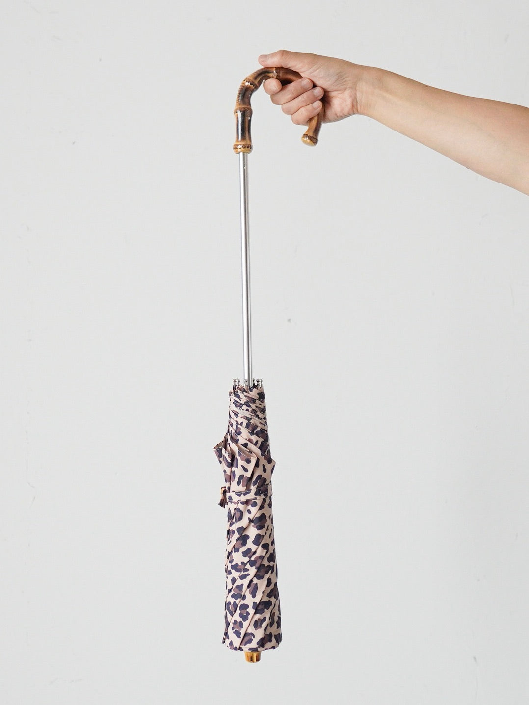 BONBON STORE レオパード折りたたみ傘(雨傘&UV) [BON-25004]