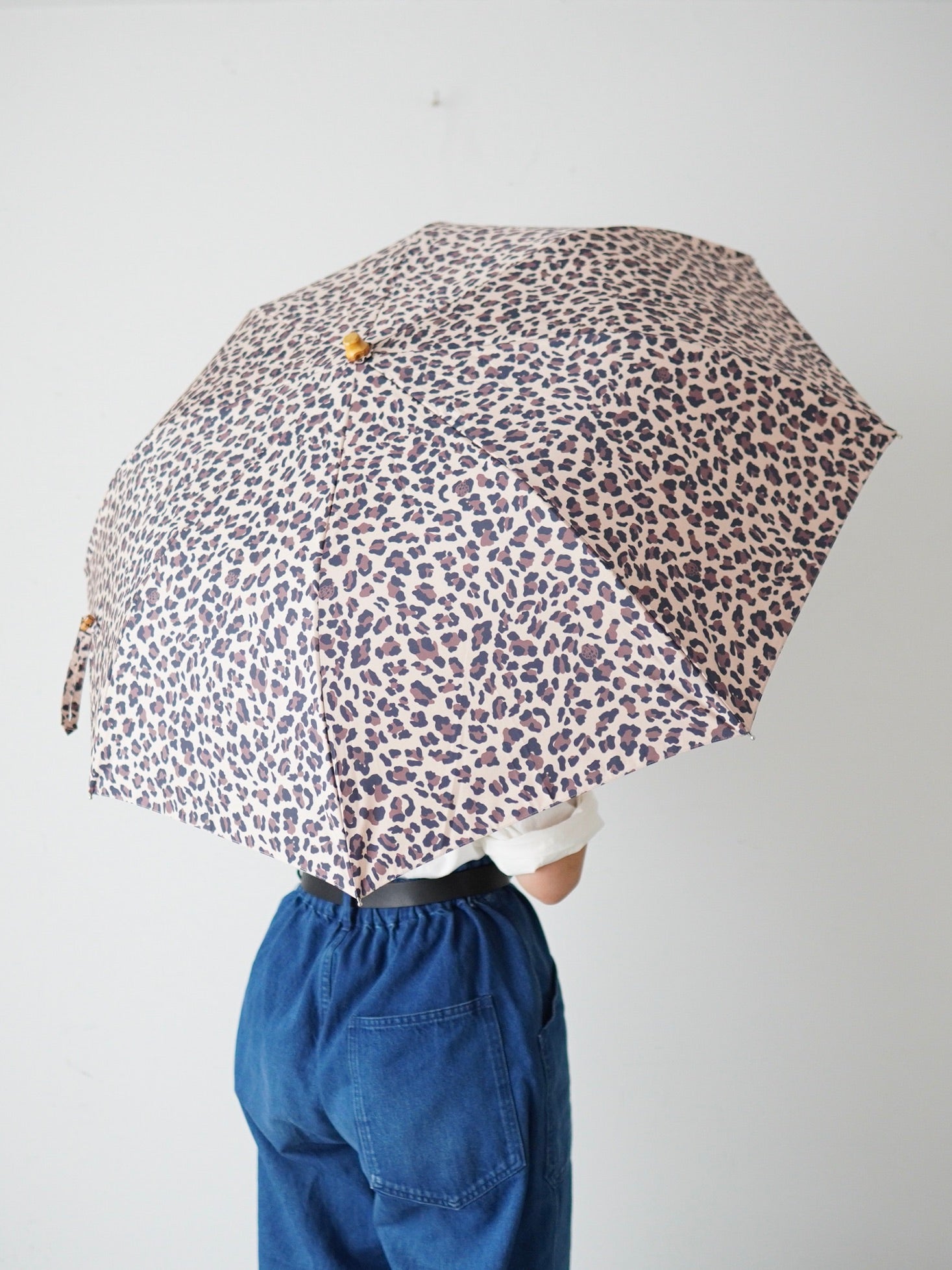 ボンボンストア　レオパード柄傘 BONBON STORE レオパード折りたたみ傘(雨傘&UV) [BON-25004] – CREER