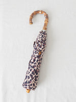 画像をギャラリービューアに読み込む, BONBON STORE レオパード折りたたみ傘(雨傘&amp;UV) [BON-25004]
