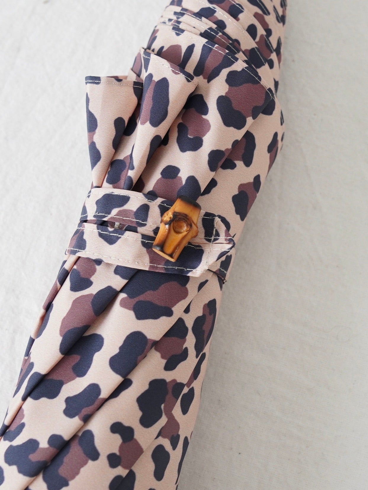 BONBON STORE レオパード折りたたみ傘(雨傘&UV) [BON-25004]