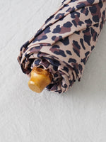 画像をギャラリービューアに読み込む, BONBON STORE レオパード折りたたみ傘(雨傘&amp;UV) [BON-25004]
