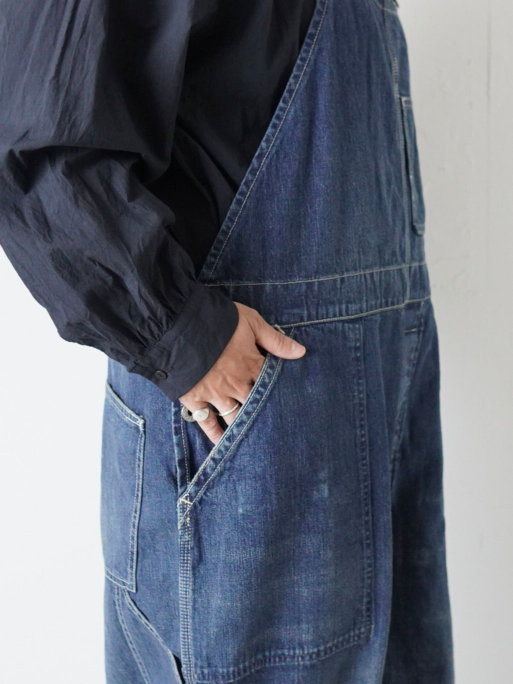 chimala  デニムオーバーオール [CS40-WP09A]