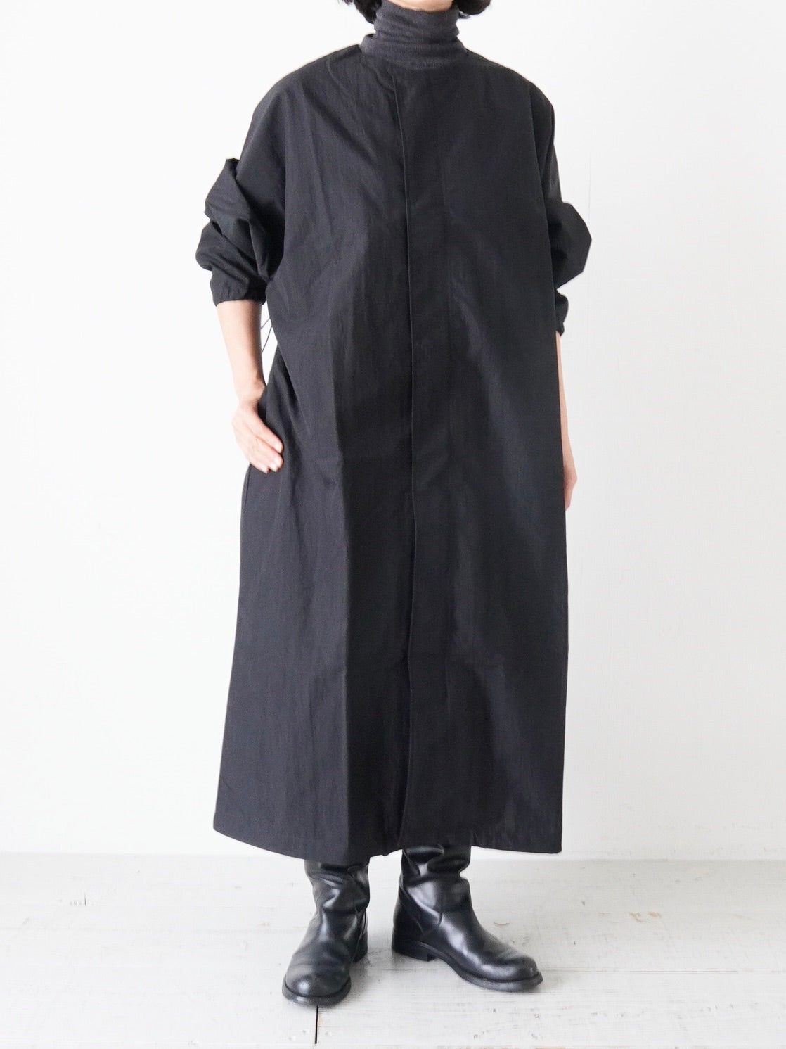 Honnete タックドスリーブオーバーフィットコート [HO-25AWCO23]