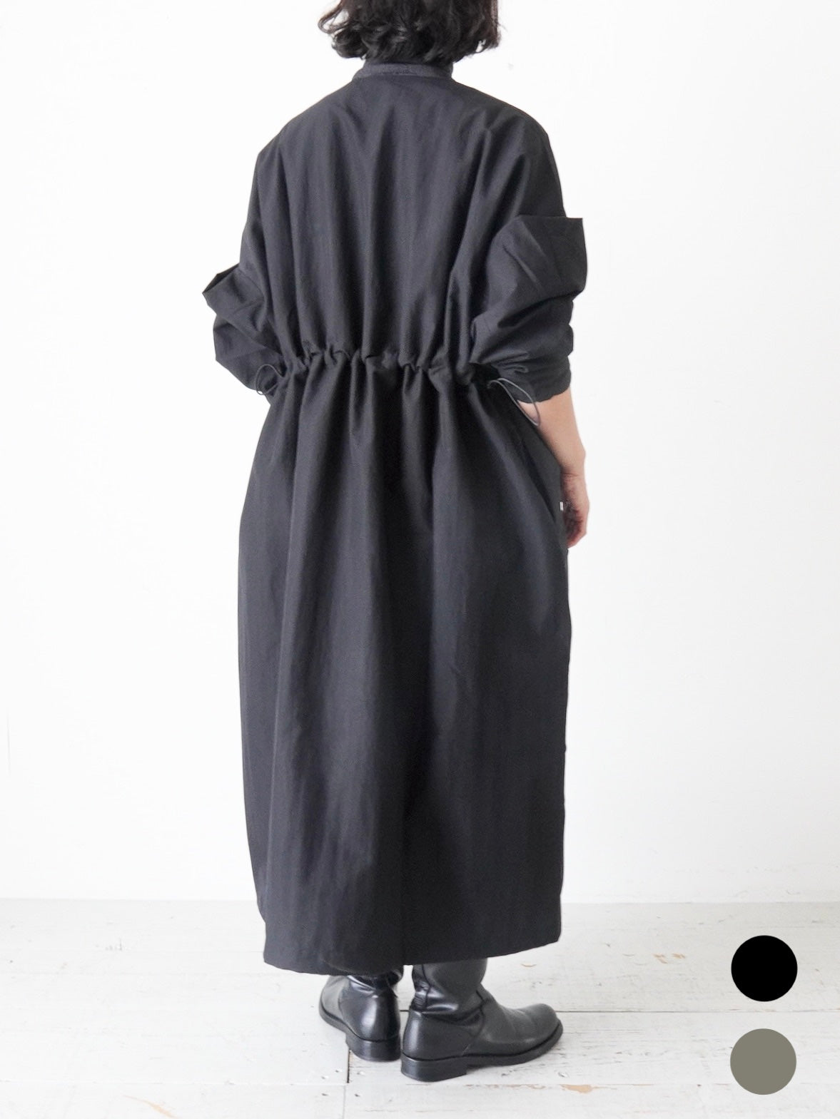 Honnete タックドスリーブオーバーフィットコート [HO-25AWCO23]