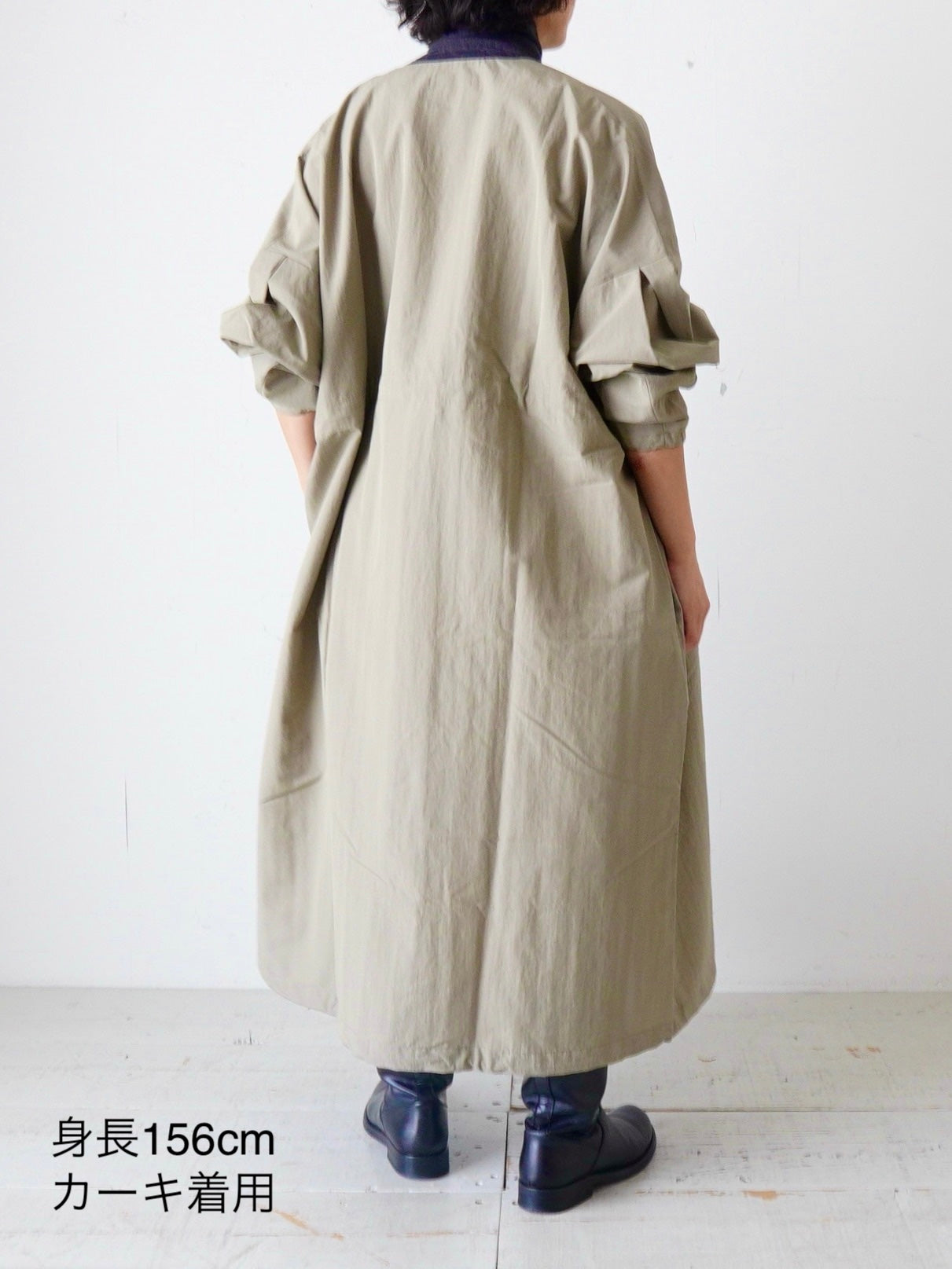 Honnete タックドスリーブオーバーフィットコート [HO-25AWCO23]