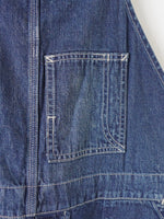 画像をギャラリービューアに読み込む, chimala  デニムオーバーオール [CS40-WP09A]
