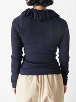 画像をギャラリービューアに読み込む, shida フリル丸胴プルオーバー [250205]
