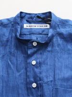 画像をギャラリービューアに読み込む, OLDMAN'S TAILOR ブリティッシュオフィサーロングリネンシャツ [m1404]
